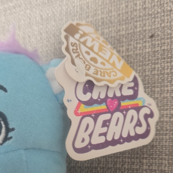 Care Bears Blue and Purple Stuffed Animal - Picture 2 of 3